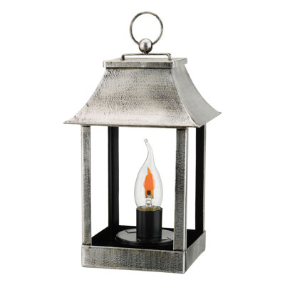 11.5'' Solar Powered Outdoor Lantern