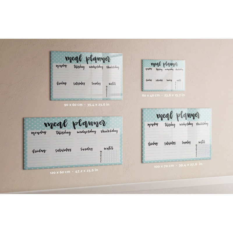 Magnetic Glass Dry Erase Board
