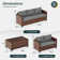 Azoriah Wicker 7 - Person Outdoor Seating Group with Storage