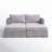 Canales 66'' High-Density Polyethylene (HDPE) Wicker Outdoor Patio Daybed