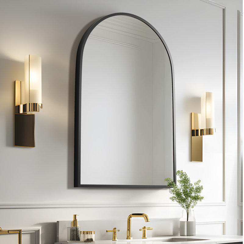 Miroir mural Margulies, Noir, H 36 po x l 24 po
