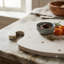 Planche de service en bois blanc Sitara