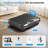 Vibration Plate Exercise Machine, Lymphatic Drainage Machine, Body Workout Vibration Platform with 330lbs Capacity, Black