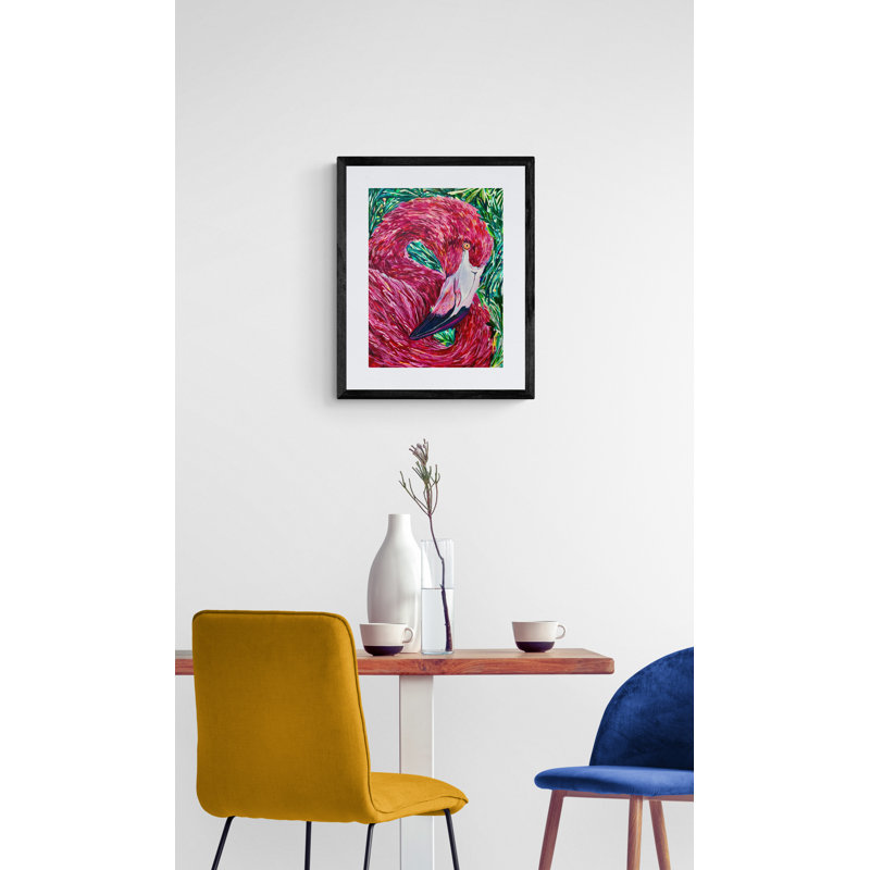 Fran Print by Mary Sullivan, Black Framed Paper, 20" H x 16" W