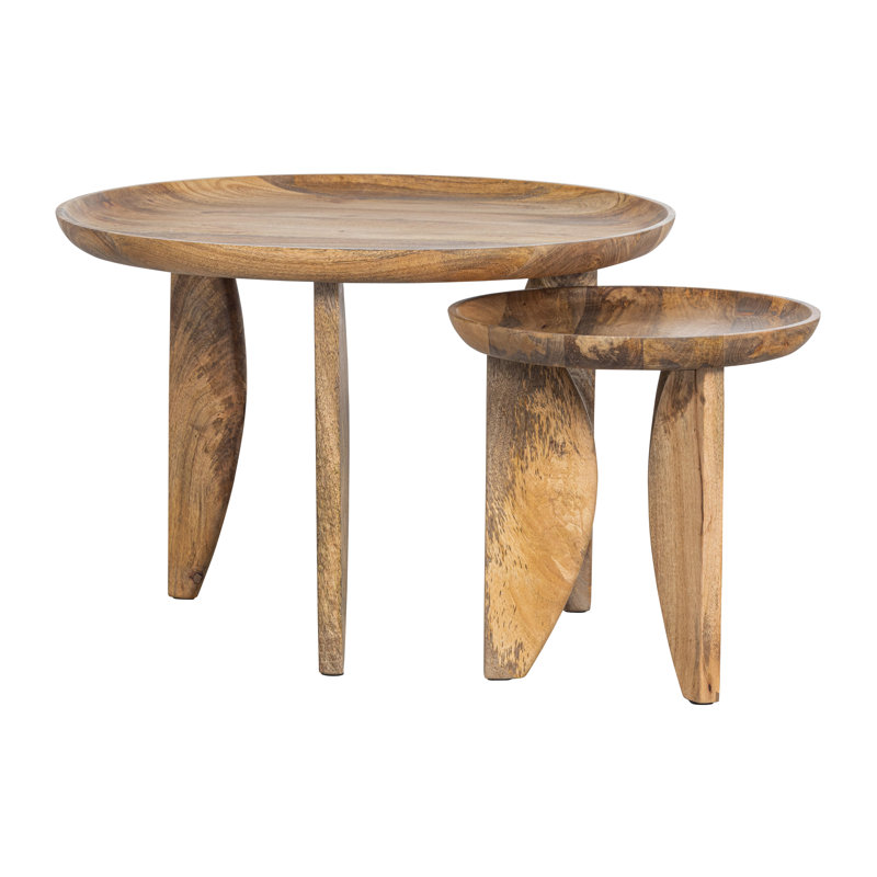 Solid Wood Nesting Tables