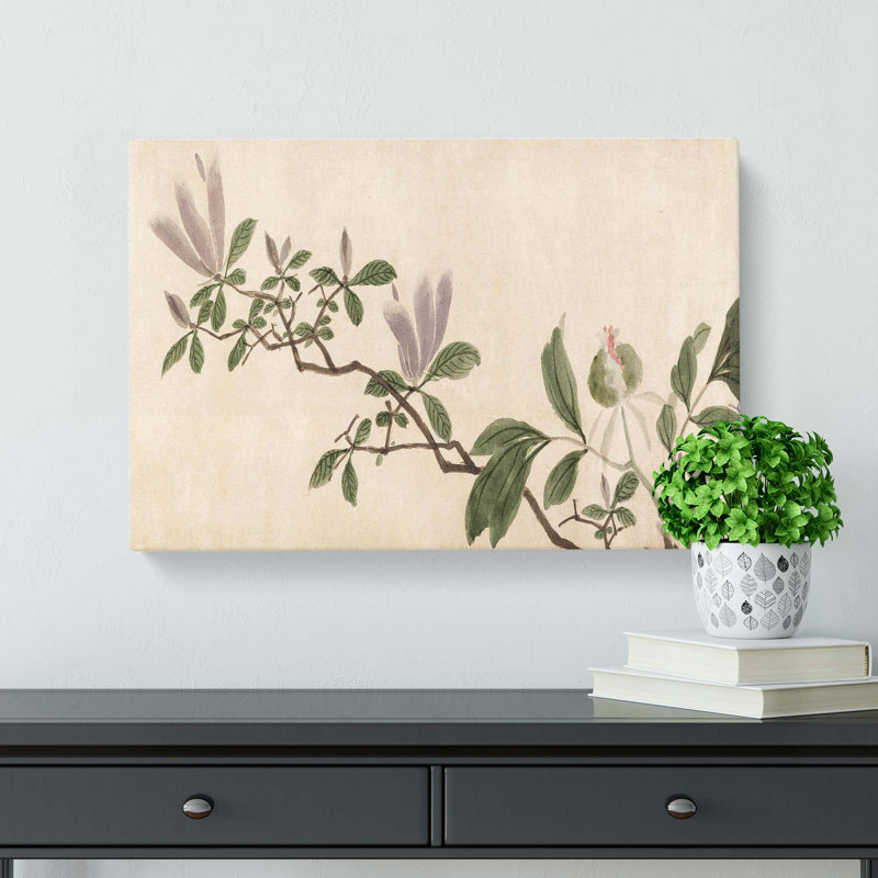 Flowers Of The Four Seasons Vol.2 by Shen Zhou - Wrapped Canvas, 50cm H x 76cm W x 3cm D