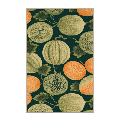  Tapis lavable Charentais Melon