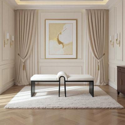 Banc en cuir Delphine Vegan