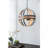 4 - Light Galvanized Chandelier, Hanging Light Fixture With Adjustable Chain For Kitchen Dining Room Foyer Entryway, Bulb Not Included
