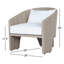 Chaise de patio avec coussin Charies-679837080