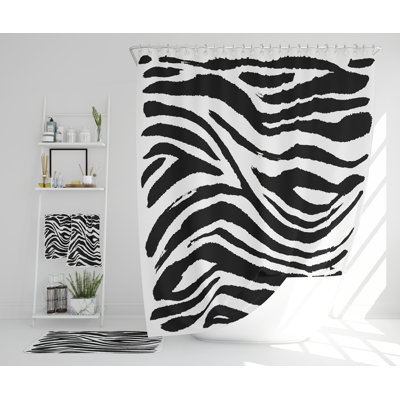 Nesper Polyester Shower Curtain Set