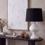 Lampe de table blanche 26,25 po Vicksburg
