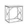 Metal Designs Ellipse Rectangular End Table