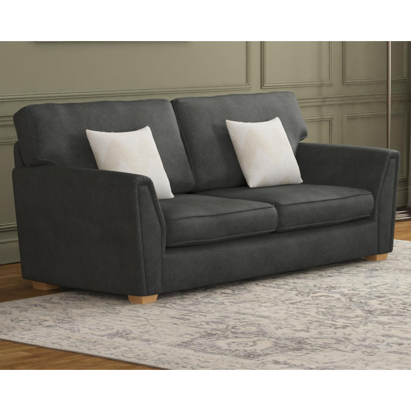 Wendleberry Three Seater, Fixed Back, Marmalade