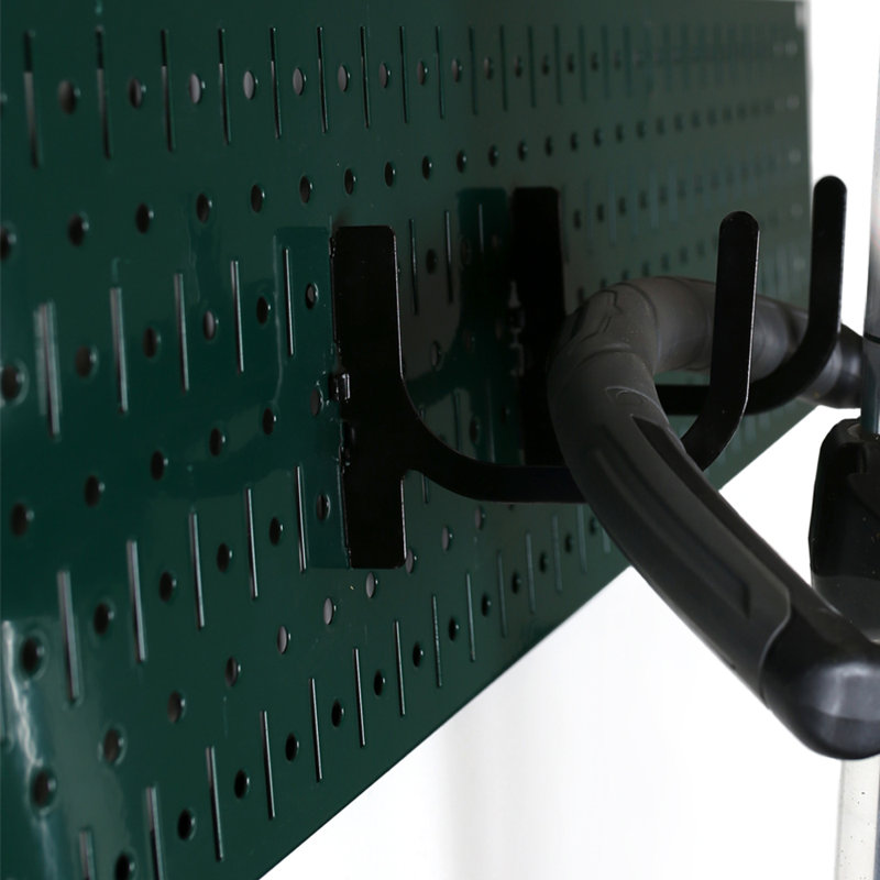 Mweru 8"H x 64"W Pegboard, Green
