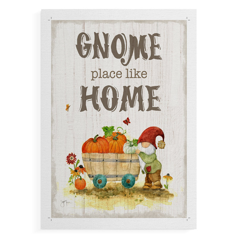Gnome Place - Toile imprimée seulement - NON-CADRE