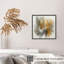 «Abstract Golden Brush Strokes III», reproduction d'art transitionnelle non encadrée-42585207