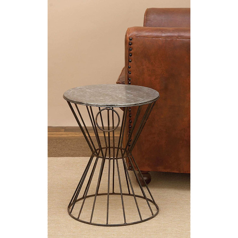 Lyndhur Iron Accent Stool