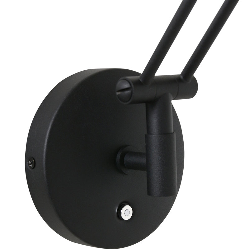 Stiver LED Plug-in Swing Arm Sconce