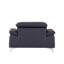 Fauteuil en cuir italien Global United-1506297328