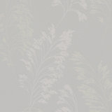 Olio Shrub Leaf on Plain Linen 33' L x 21" W Metallic Wallpaper Roll