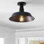 Plafonnier semi-encastré 1 lumière 14 po-1016269598