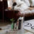 Acrylic Sofa Side Table, Snack Table On Wheels,Clear Rolling Table