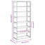 14 Pair Shoe Rack