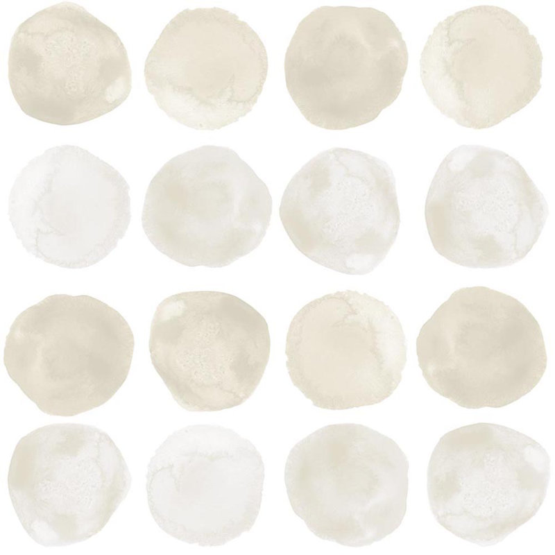 Leszek Polka Dots Roll, Neutral Tones