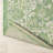 Delcine Bohemian Textured Weave Floral Cream/Green Indoor/Outdoor Rug-185711646