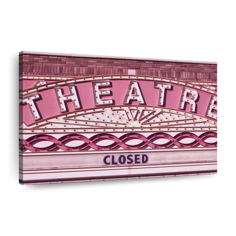 " Theatre Canvas Print ", 8" H x 12" W x 1" D