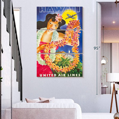 Affiche de voyage Masam Hawaii