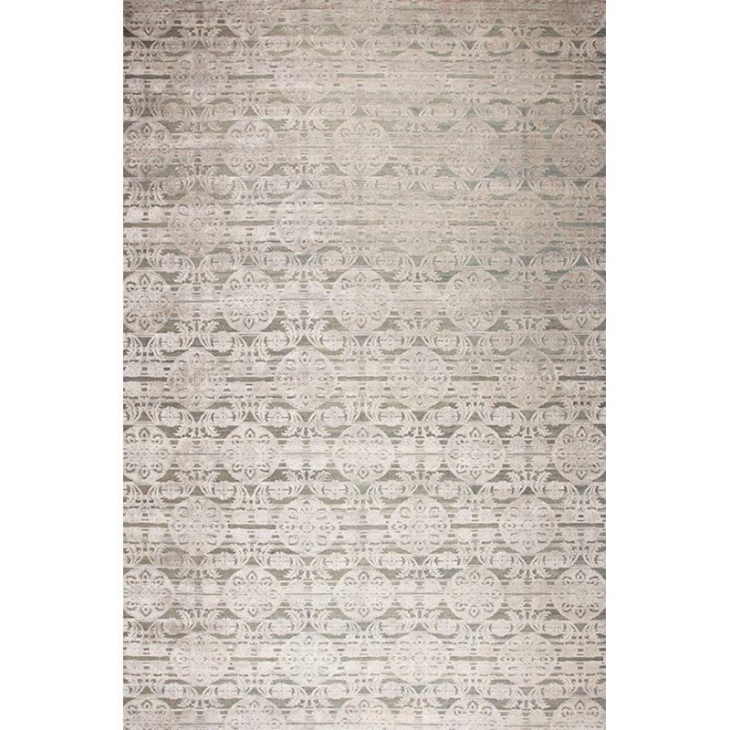 Epic Hand Knotted Area Rug in Gray/Blue, Rectangle 15' x 23'
