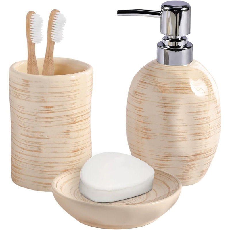 Bathroom accessory set 3 pieces