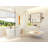 Leaderville Aluminum Framed Shatterproof Rust-Resistant Bathroom Mirror-28544393-28544404-35425070