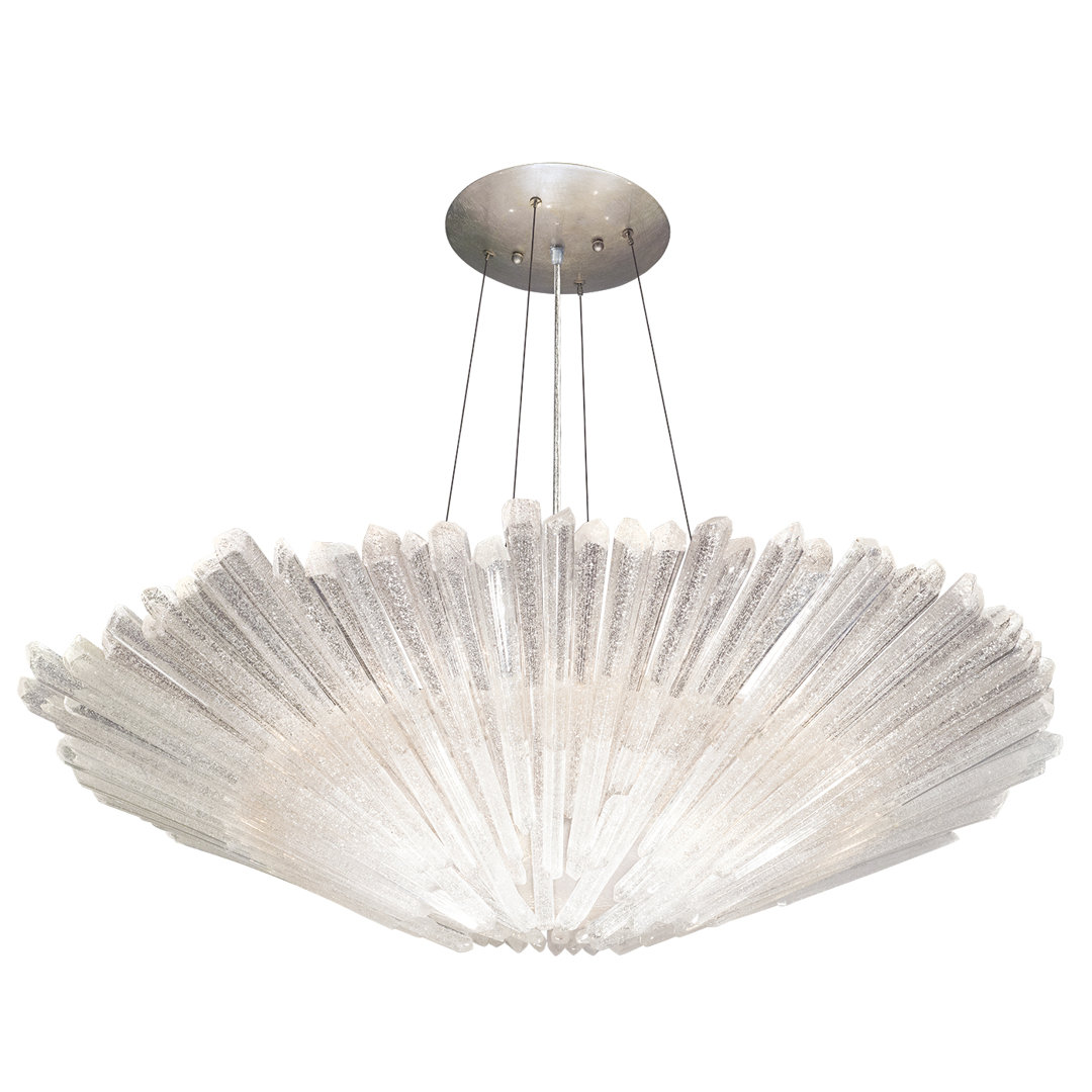 Diamantina 8 - Light Crystal Geometric Chandelier Fine Art Handcrafted Lighting