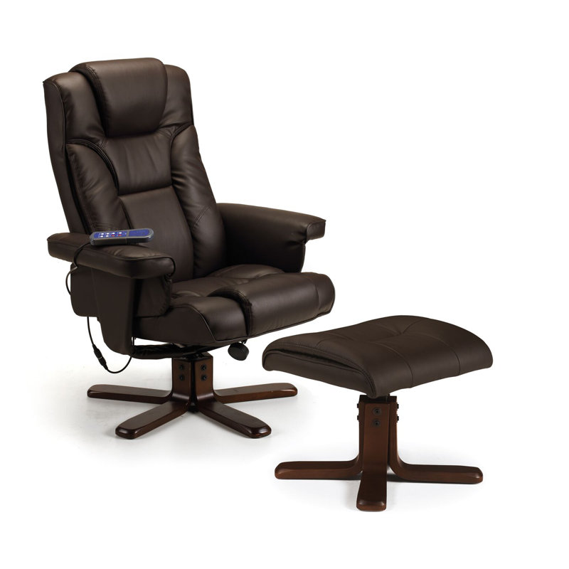 Outen Massage Chair, Brown