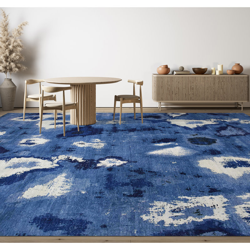 Oriental Hand Knotted Area Rug, Rectangle 10' x 14'