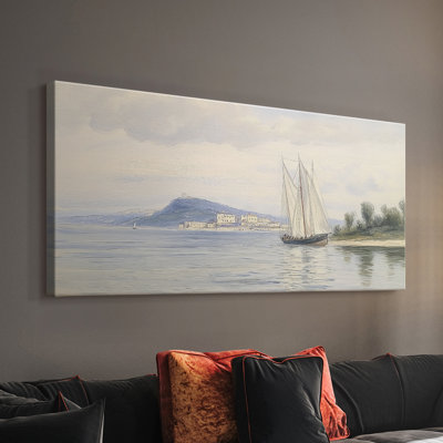 Série nautique-CL XXVII - Toile tendue avec châssis - Prêt à accrocher
