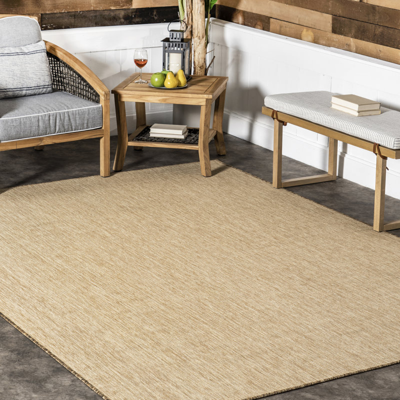 Tapis d'intérieur / extérieur Nakia, Carré 4 pi
