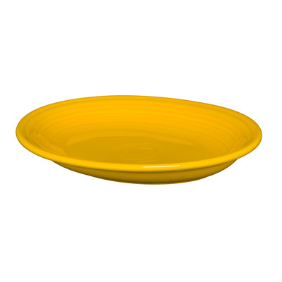 Plat de service moyen ovale 11 5/8 po Fiesta