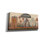 «Primitive Shelf I» par Pam Britton, art mural sur toile