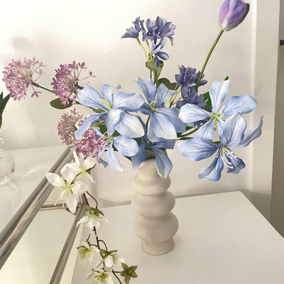 Décoration avancée avancée de style floral, salon, table à manger, décoration florale,