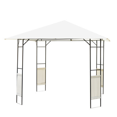 10 Ft. W x 10 Ft. D Steel Patio Gazebo