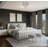 Darwin 9-Light Chrome Shade Chandelier with Crystal Accents