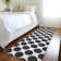 Premium Machine Washable Prisco Black Rug