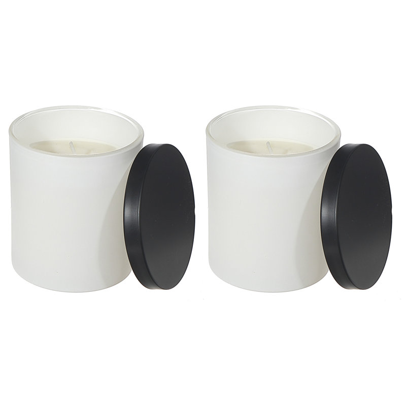 Bougie parfumée 3 bocaux blanc Fresh Beginnings - lot de 2, Pot de 70 oz