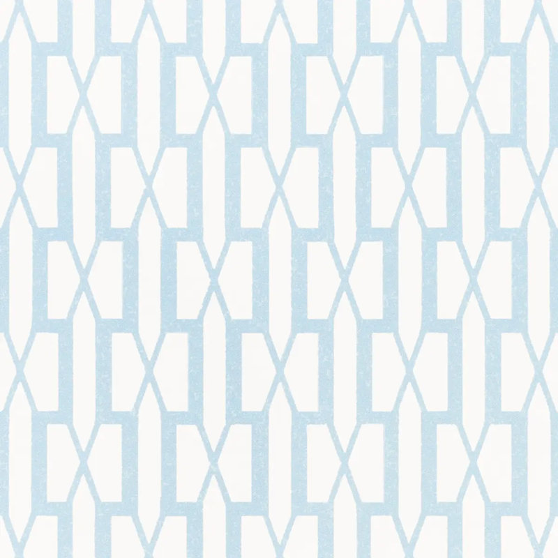 Schumacher x Veere Grenney Belvedere Wallpaper, Sky