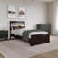 Lit plateforme en bois massif avec pied de lit assorti Aritra-1037596927-1037596925