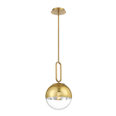 1 - Light Gold Pendant